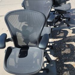 Size C Remastered Herman Miller Aeron Office Desk Gaming Chairs 
