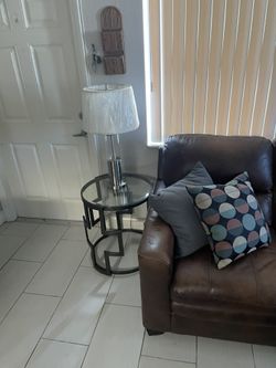 Matching Coffee Table & 2 End Tables-$125