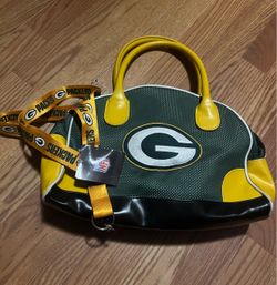 NFL Green Bay packers hand bag and lanyard for keys