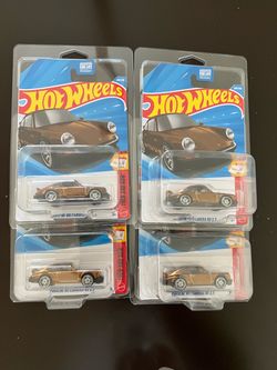 Hot Wheels Porsche 911 Carrera RS 2.7 – Lot of 4