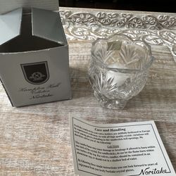 Crystal candle holder