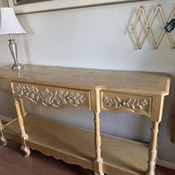entryway table, sofa table, buffet, or accent piece.