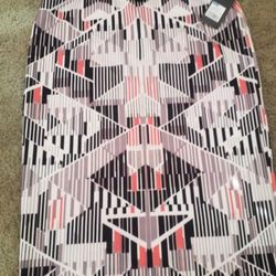 NEW MULTI COLOR SKIRT ( L )