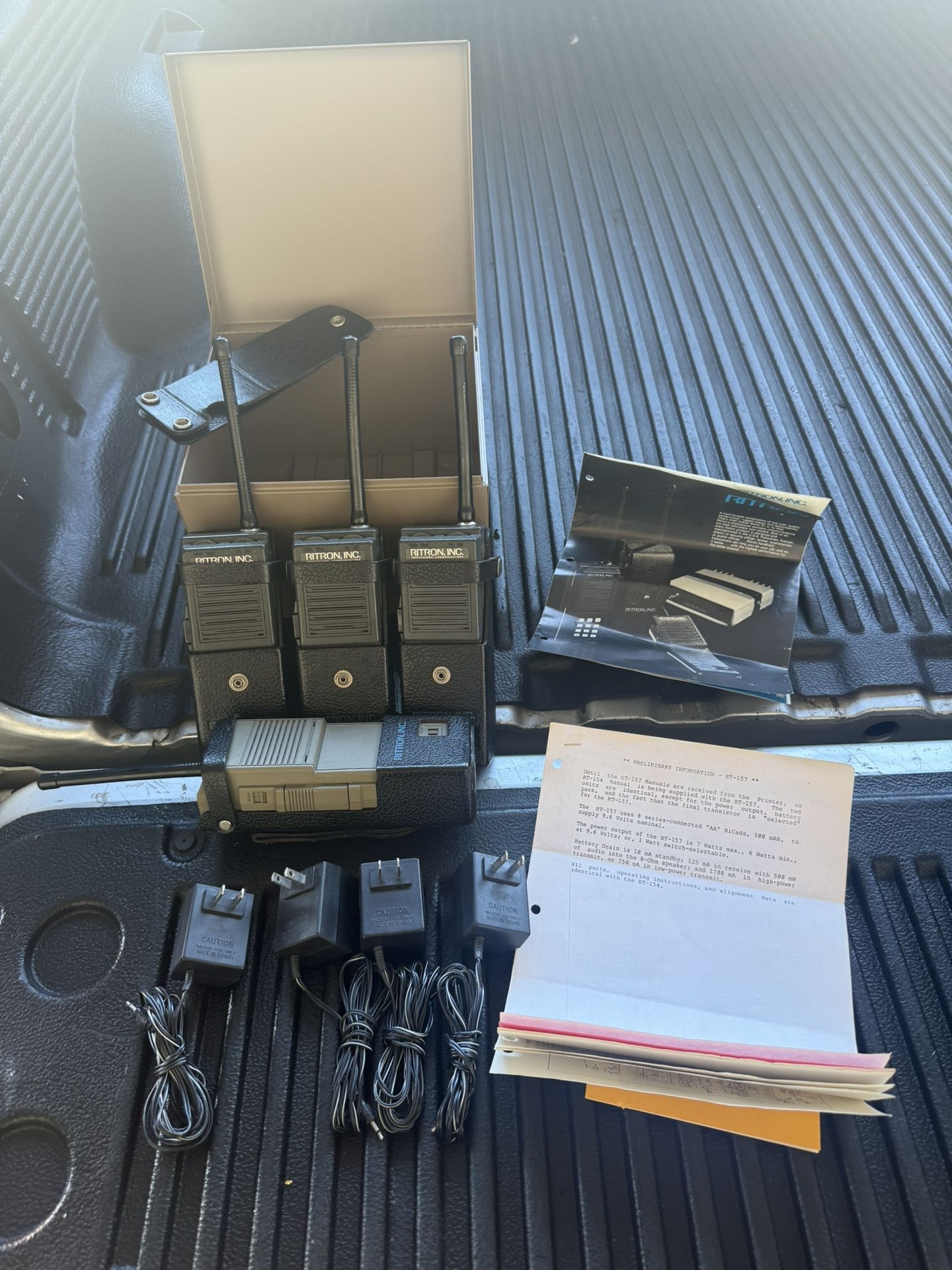 Ritron 2 Way Walkie Talkies Bundle