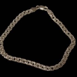 Sterling Silver Women’s Bracelet 8 Inch 