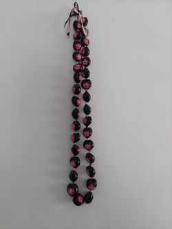 Authentic Hawaiian Black Kuki Nut Shell Lais
