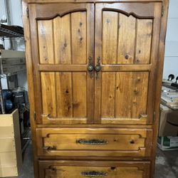 Solid Wood Armoire