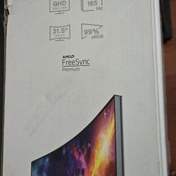 CURVED DELL  GAMING MONITOR, BRAND NEW