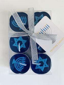 Brand New Hanukkah Candle Set (12 pcs) / Velas de Janucá – Set de 12