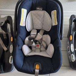 Car Seat With Two Base