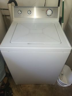 Top loading Admiral Washer