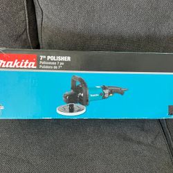 New Makita Sander Polisher 7”