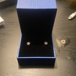 0.5mm Moissanite Earrings