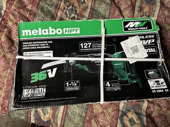 Metabo Cordless Reciprocating Saw 