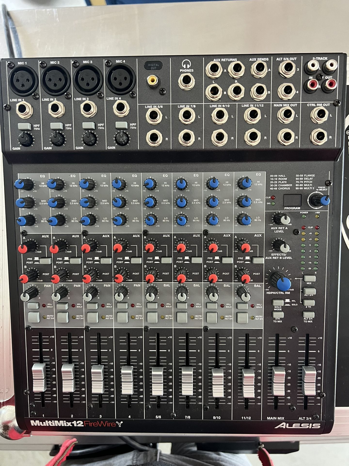 PA Mixer 12 Channels