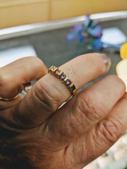 MOTHERS RING 14 k GOLD