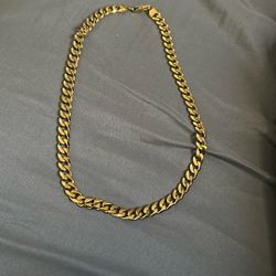 Stainless Steal Gold Chain 