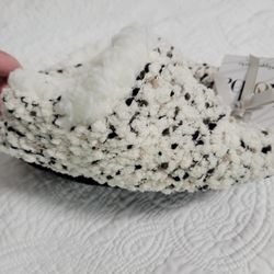 New KOOBA slipper Socks -salt And Pepper