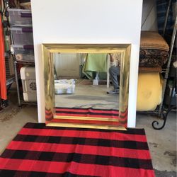 VINTAGE GOLD FRAMED MIRROR