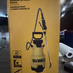 Dewalt Manual Pump Sprayer