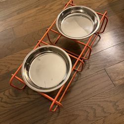 Dog Cat Food Water Bowls