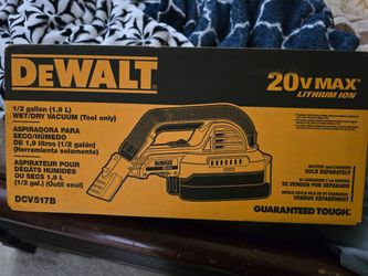 DEWALT DCV517B 20V MAX Wet/Dry Vacuum