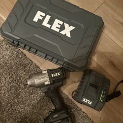 Flex high torque impact wrench kit