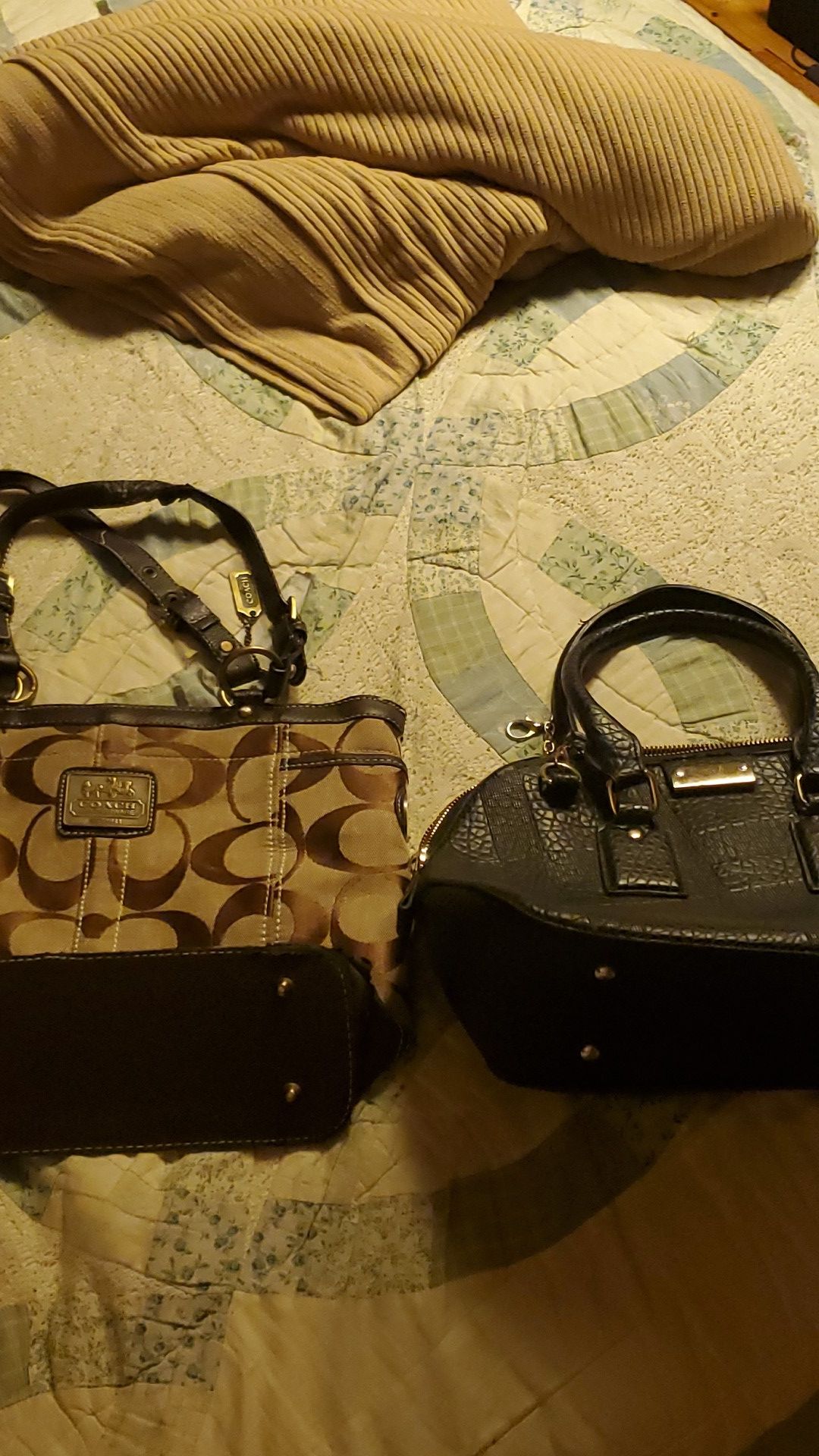 Michael Kors and Coach bags