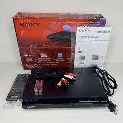 Sony DVP-SR510H HDMI DVD Player 1080p Upscaling | New, Open Box | Tested