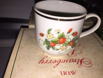 Avon cup and saucer porcelain. 1978