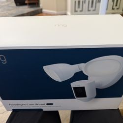 Brand New Sealed - Ring Floodlight Cam Wired Pro (White)