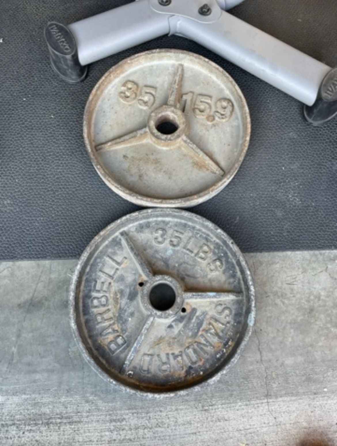 35 lbs Olympic Weight Plate… Home Gym Fitness….