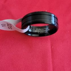 Men Tungsten Ring