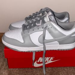 Nike Dunk Low Retro Smoke Grey-white 