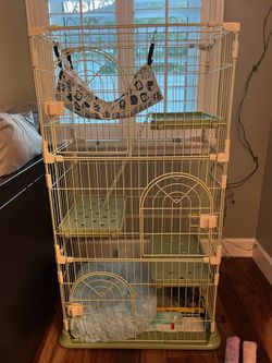 52inch Cat Cage Multi Level