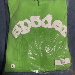 Brand New, Green Spi5er Hoodie, Size Adult L