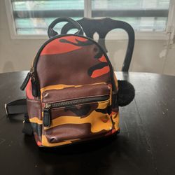 Forever 21 Army Print Mini Backpack