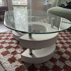 Glass Coffee Table 