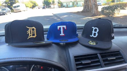 New era brand new and like new hats