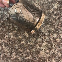 Vintage 1940 Russian Tea Cup Holder