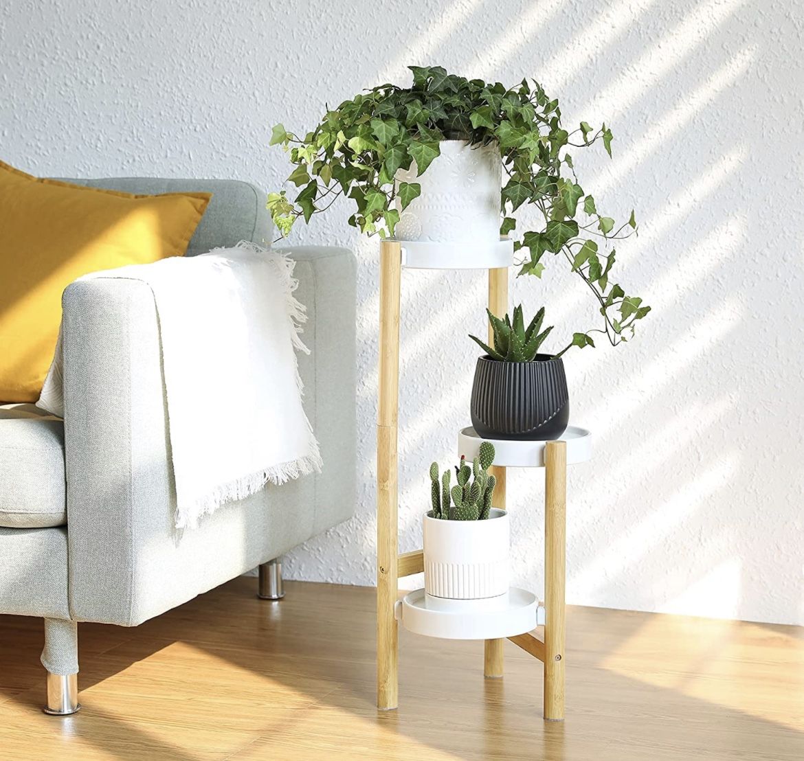 3 Tier Bamboo Plant Stand