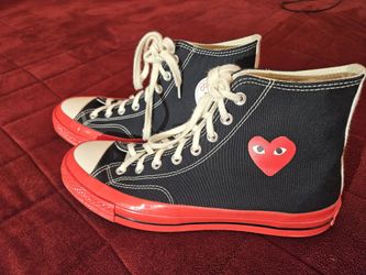 Converse Play Black&red