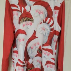 Women's  Large Christmas Top