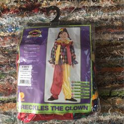 Freckles The Clown Size 12-14