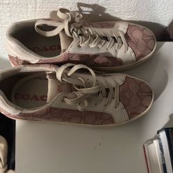 Pink Coach Shoes