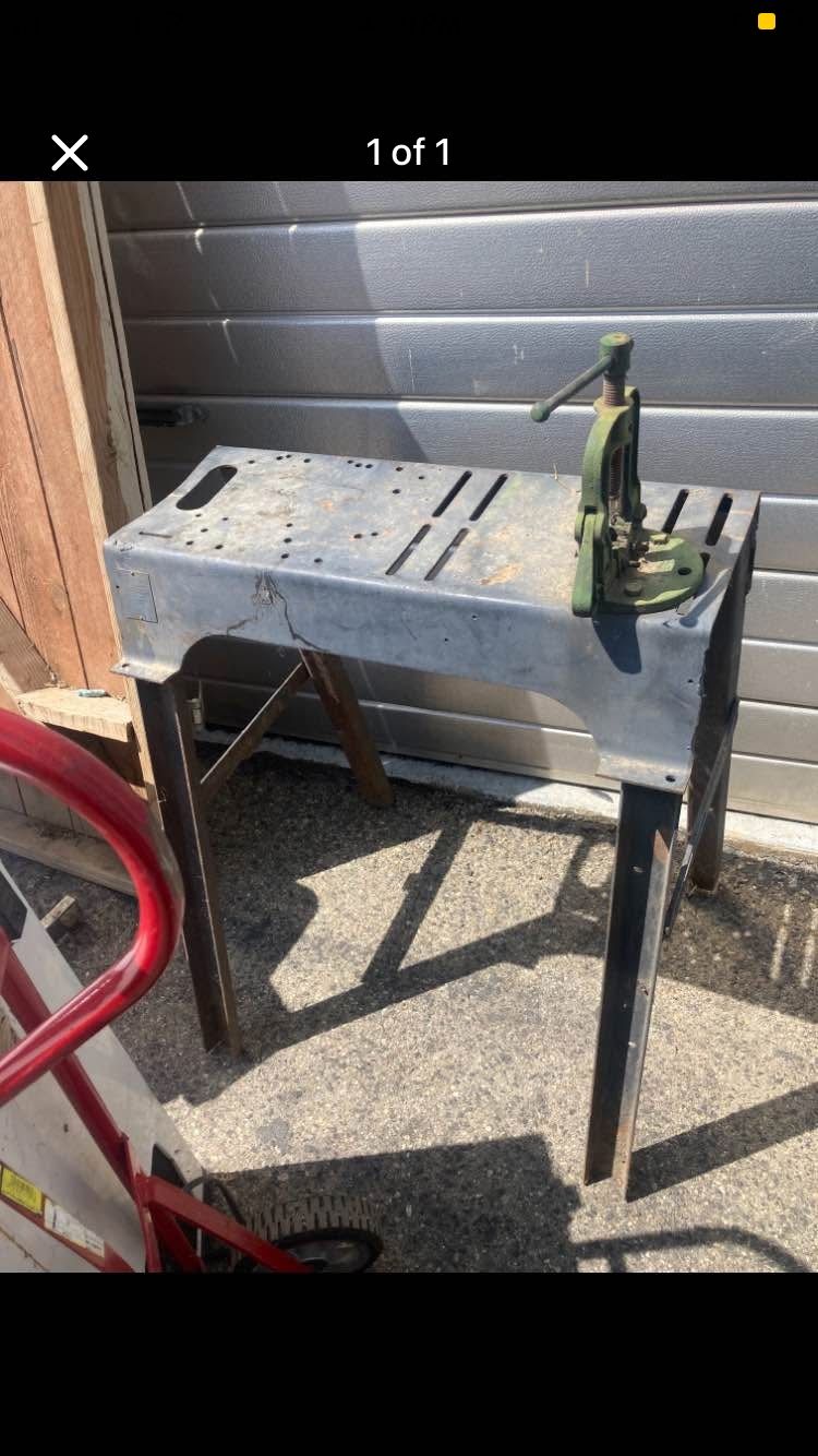 Metal Base For Power Tool Vice