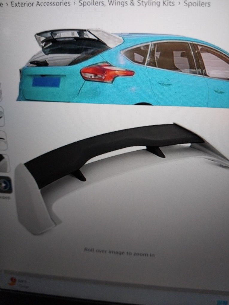 Ford Focus Roof Spoiler for 2012-2018