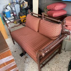 2 couches, comes with extra pillows.