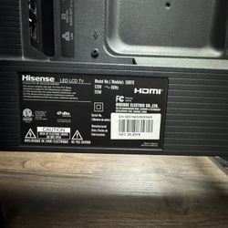 Hisense 50” Tv