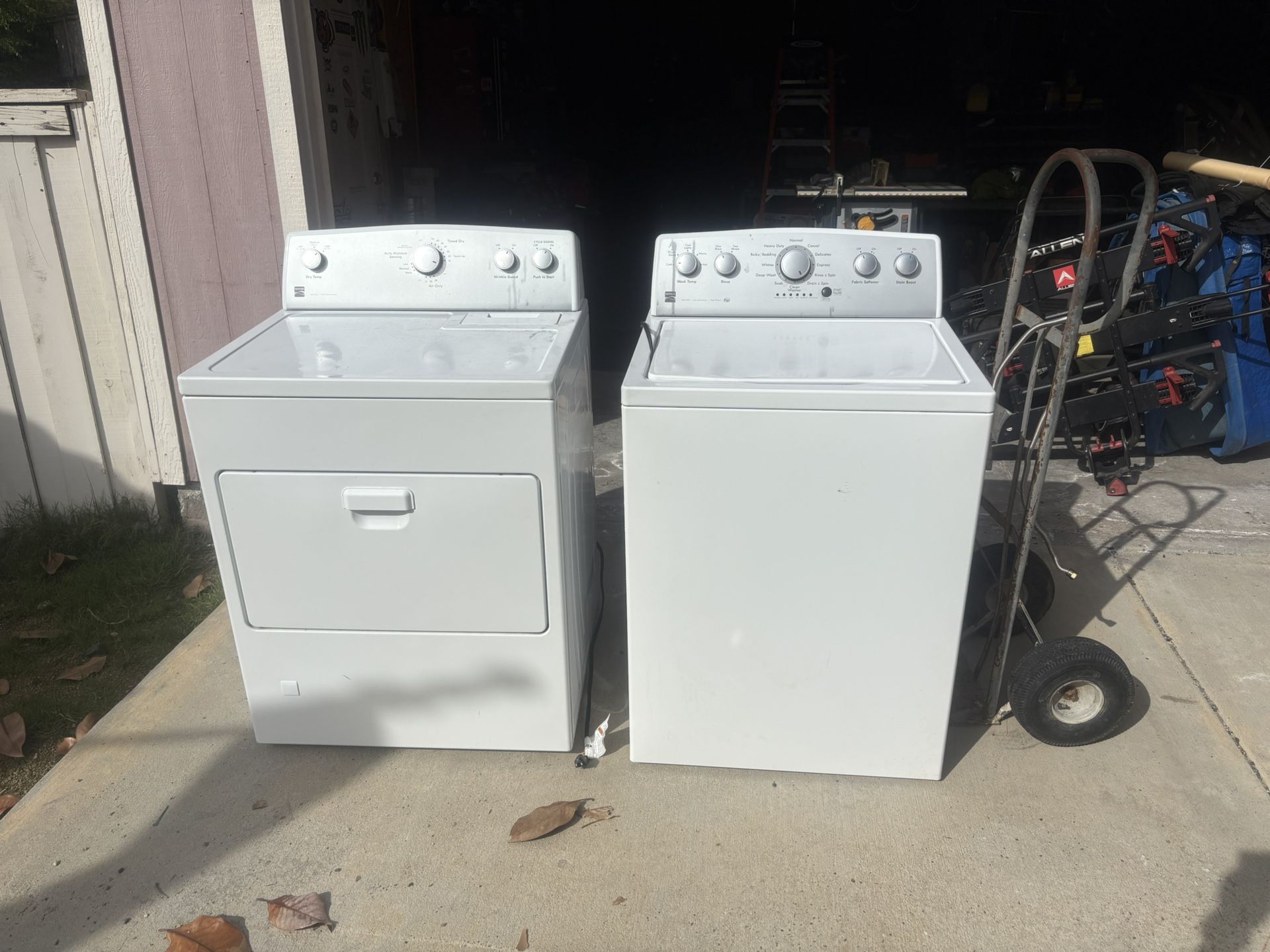 Kenmore Series 500 Washer And Dryer 